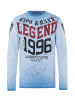 Cipo & Baxx Langarmshirt in BLUE