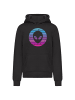 F4NT4STIC Hoodie Alien Kopf in schwarz