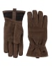 Camel Active Handschuhe aus hochwertigem Leder in Dunkelbraun