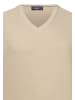 JIMMY SANDERS Pullover Mit V-Ausschnitt in Beige