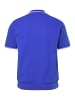 Men Plus Poloshirt in azurblau