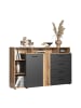 ebuy24 Sideboard Esteban Antrazit 168 x 38 cm