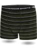 Normani Outdoor Sports 2er Pack Herren Merino Boxershorts Unterhose in Grün/Schwarz/Grau