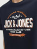JACK & JONES Junior T-Shirt JJELOGO TEE JNR in navy blazer