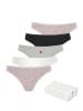 LASCANA String in creme, grau, schwarz, rot