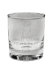 Mr. & Mrs. Panda Whiskey Glas Erdmännchen mit Spruch in Transparent