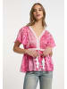 IZIA Damen Bluse in Pink Weiss