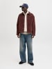 Jack & Jones Sweatshirt mit halbem Reißverschluss in Antique White
