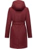 ragwear Kurzmantel Horatia Warm YOUMODO in Wine Red