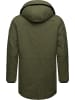 ragwear Kurzmantel Mr Smithem Melange in Olive