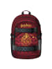 BAAGL 3-tlg. Set: Schulrucksack Skate in Rot Harry Potter Hogwarts Weinrot