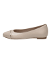 Caprice Ballerinas Cream