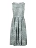 Vera Mont Sommerkleid tailliert in White/Dark Green