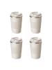 Butlers Kaffeebecher TO GO 4er-Set in Beige