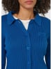 MADELEINE Rippstrick-Jacke mit langen Ärmeln in admiralblau