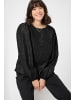Kaffe Langarm-Bluse KArizz Regular fit in Black Deep