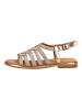 Regarde le Ciel Sandalen in Cognac