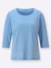 Sieh an! 3/4-Arm-Shirt in bleu
