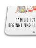 Mr. & Mrs. Panda Coaster Waldtiere Picknick mit Spruch in Weiß