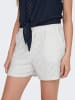 JACQUELINE de YONG Shorts elastischer Bund locker geschnitten in Weiß