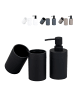 bremermann Badezimmer-Set SAVONA, Soft-Touch, rund