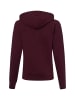 Marie Lund Sweatjacke in bordeaux - 0001