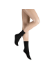 Hudson Socken Relax Soft druckfreier Bund in Black