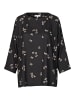 MASAI  3/4 Arm Bluse MaBecca in schwarz