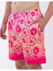 Frozen Cape Badeshorts RIBEIRA in Pink Red