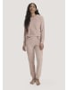 Hessnatur Frottee Loungehose in mattrosa