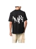 Amiri Logo Print T-Shirt Schwarz