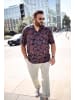 Men Plus Hemd in navy blau