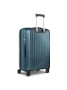 Redolz Essentials 01 4 Rollen Kofferset 3-teilig mit Dehnfalte blue metallic