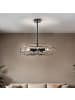 Licht-Erlebnisse Deckenlampe Ø 56 x (H)58 cm in Schwarz