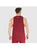 SMILODOX Tank Top Classic Pro in Bordeaux