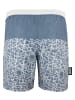 GUGGEN MOUNTAIN Badehose Kariert in Grau