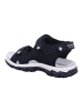 DOCKERS Sandale in schwarz
