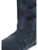 VITAFORM Veloursleder & Doubleface Stiefel in marine