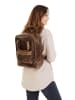 Bagan Rucksack echt Leder in braun
