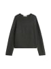 Marc O'Polo Seamless-Pullover loose in Dark Grey Melange