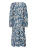 Kaffe Kleid KAdahlia Tight fit in Bering Sea/White Paisley