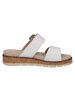 Caprice Pantoletten in white nappa