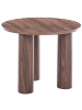 Beliani Couchtisch SENOIA in Braun - (W) 60 x (H) 46 x (L) 60 cm