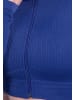 SMILODOX Cropjacke Kompression Zeya - Bitte eine Nummer größer bestellen in Royal Blau