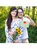 Mr. & Mrs. Panda Deko Schild Blume Mohnblume ohne Spruch in Blattgrün
