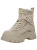 Buffalo Schnürstiefelette in beige
