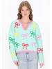 myMo Women Sweater in light mint