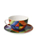 Goebel Milchkaffeetasse " Kandinsky  Farbstudie " in Bunt