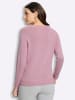 WITT WEIDEN Rundhals-Pullover in rosé
