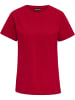 Hummel T-Shirt Hmlred Damen in TANGO RED